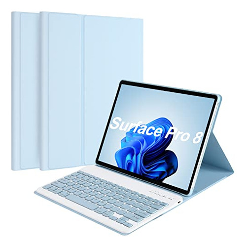 Funda Teclado Microsoft Surface Pro 8 (azul)