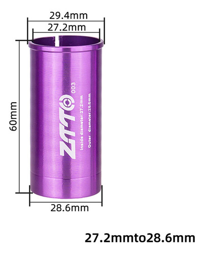 Ciclo De La Tija De Sillín De La Cuña De La 28,6 A 27,2 Mm