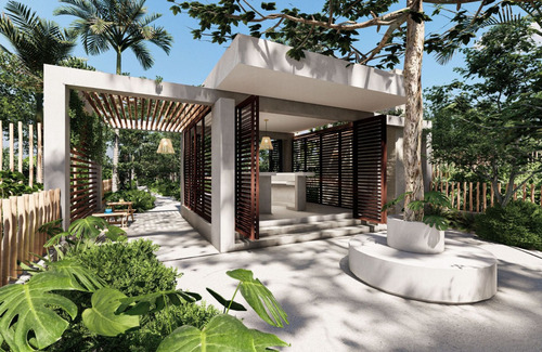 Terreno Uso De Suelo Residencial Con Club De Playa En Venta, Chuburná, Mérida
