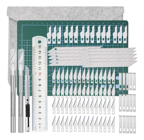 110 Piezas Kit De Cuchillos Exactos Para La Oficina,