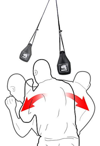 Mod-850 Boxing Slip Bag, Boxing Dodge Hide Speed Bag Maize