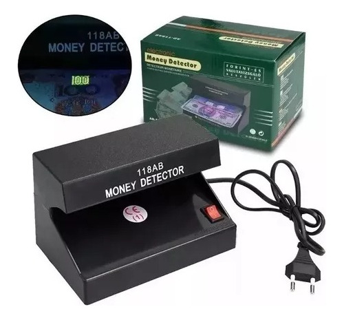 Detector De Billetes Falsos Luz Ultravioleta Uv