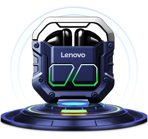 Audífonos Lenovo Xt81 Thinkplus Livepods Bluetooth 5.3 Audífonos Gamer TWS con Luces LED