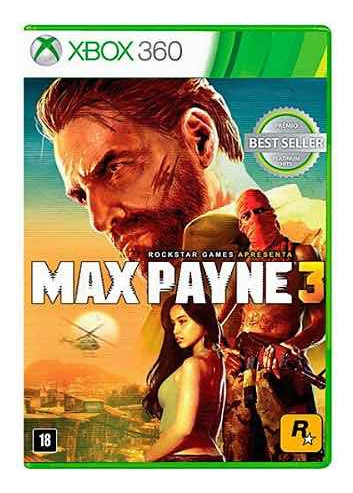 Max Payne 3 Xbox 360 Mídia Física 