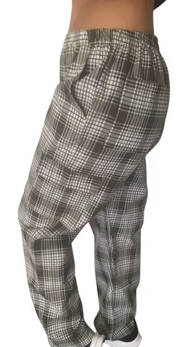 Calça cargo best sale xadrez