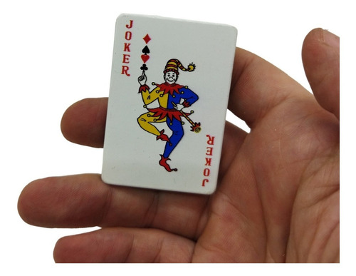 Mini Maçarico Coringa Baralho Jogos Poker Coleção