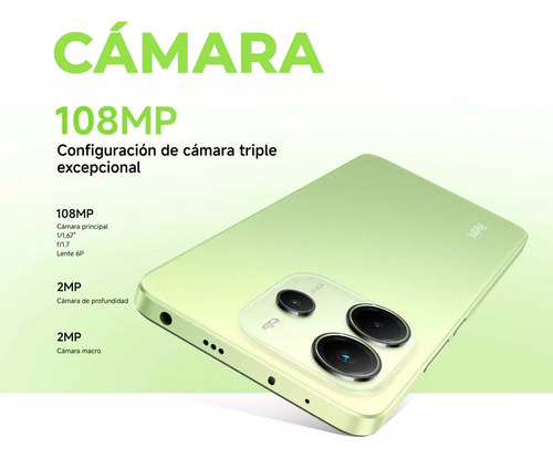 Xiaomi Redmi Note 14 8gb Ram 256gb Amoled 6,67 Cámara 108mp Azul