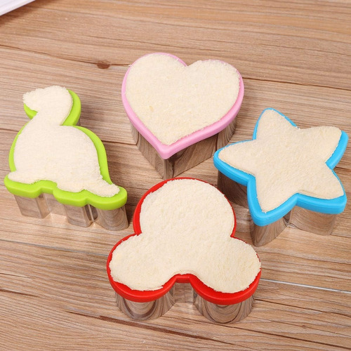 U Chef Set De 12 Moldes Y Cortadores De Sándwich Para Niños