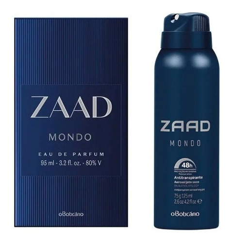 Zaad Mondo Eau De Parfum + Des Antitranspirante Aerosol