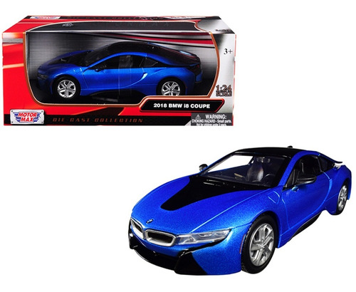 Bmw I8 Coupe 2018 Motor Max 1/24