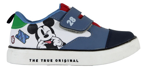 Tenis Niño Mickey Mouse Velcro Comodo Disney Ligero Bebe