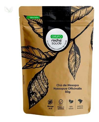 Chá De Hissopo - Hyssopus Officinalis - 50g