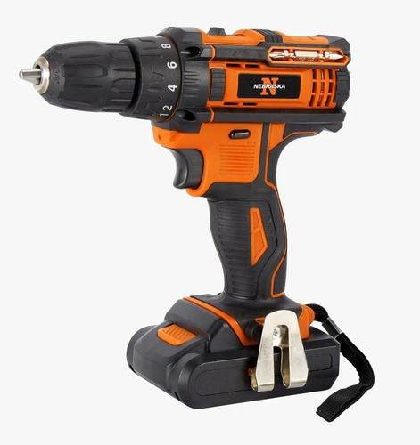 Imagen 2 de 5 de Taladro Atornillador 20v Nebraska Nemebta1813 13mm Ionlux