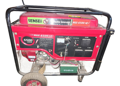 Generador Mge6500 5500w Sensei Mono. A Gas Natural (Usado)