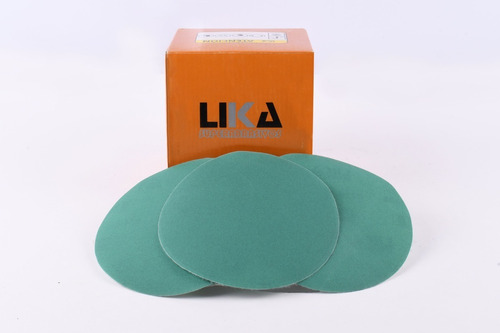 Imagen 2 de 2 de 100 Pzs. Lija Disco Acetato 5 Pulgadas Velcro Grano 60