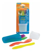 Comprar Juego De Cubiertos Para Niños Con Estuche - Take & Toss
