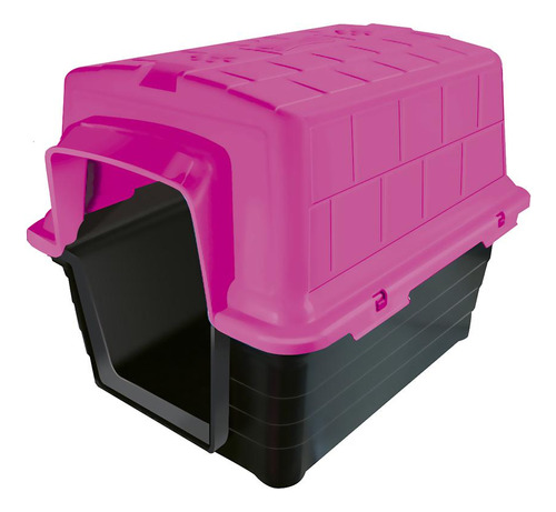 Casinha Plastica Furacaopet N2,0 - Rosa