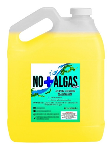 No + Algas Plus Alguicida Extra Concentrado Para Piscinas