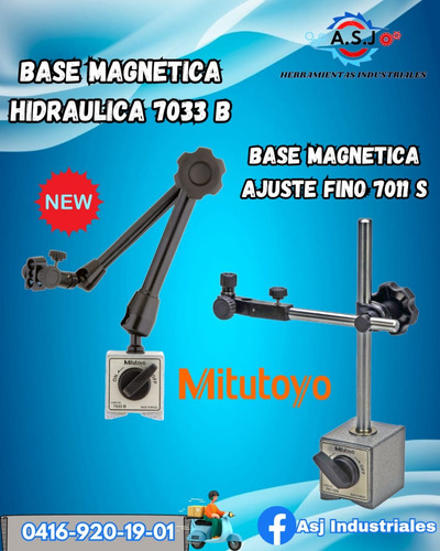Base Magnética Ajuste Fino 7011