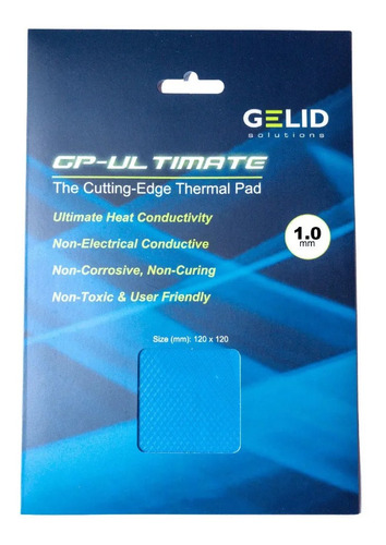 Thermal Pad Gelid Gp-ultimate 120mm X 120mm X 1.0mm 15 W/mk