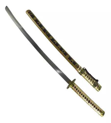 Espada Katana Dourada Rakudai Kishi no Cavalry Mikazuki Munechika - Tenda  Medieval