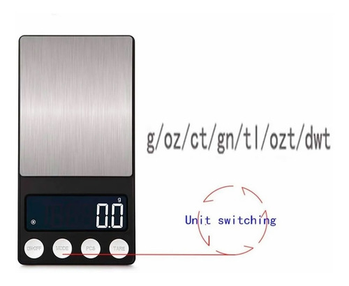 Imagen 4 de 10 de Pesa Digital Gramera Joyeria Y Cocina Mt Desde 0.1g A 500g