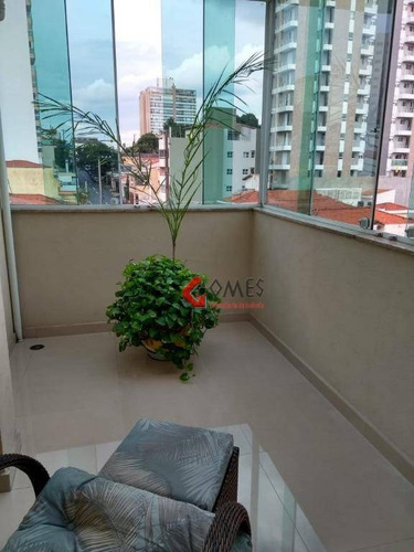 Imagem 9 de 30 de Cobertura À Venda, 220 M² Por R$ 850.000,00 - Jardim Do Mar - São Bernardo Do Campo/sp - Co0191