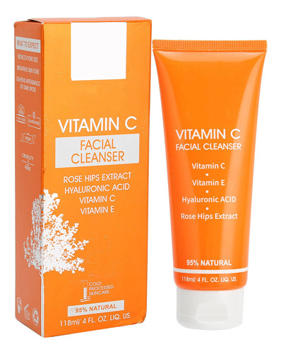 Espuma Facial Limpiadora, Vitamina C, Limpiador Facial Hidra