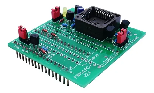 Adaptador Para Willem Gq-4x Fwh/lpc Plcc32 Eeprom Garantia
