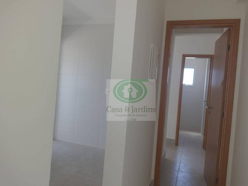 Apartamento Novo - Embaré - Santos - 01 Dormitório/suíte - Varanda - Garagem Demarcada - R$400.000,00 - Ap6592