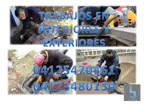 Destape De Cañerias Y Plomero A Domicilio, Servivio 24 Horas