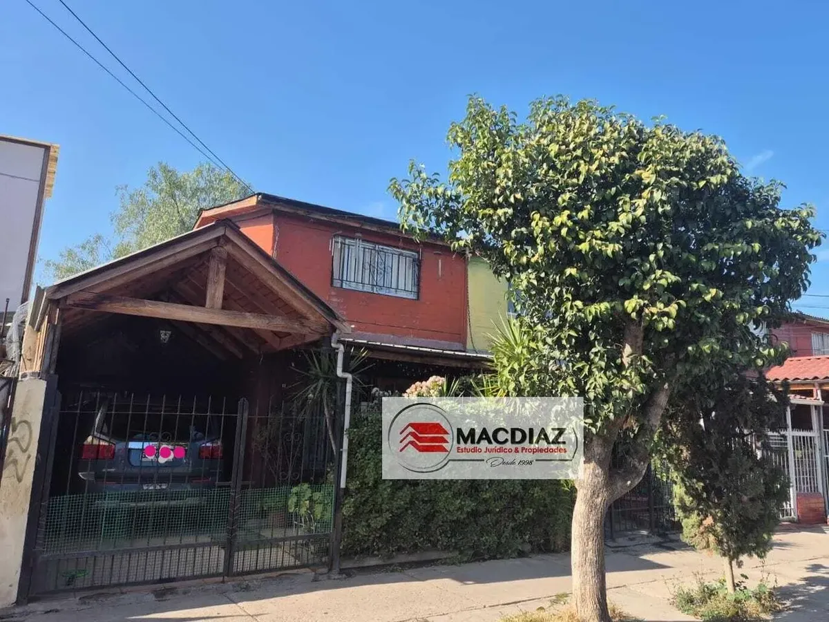 Imagen 1 de 16 de Casa Ampliada En Calle Siglo Xx Con Estacionamiento, Maipu