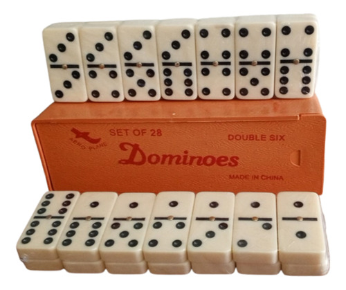 Juego Domino Tamaño Estándar 28 Pzas. 