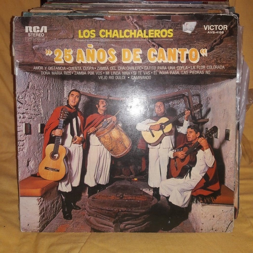 Vinilo Los Chalchaleros 25 Años De Canto F1