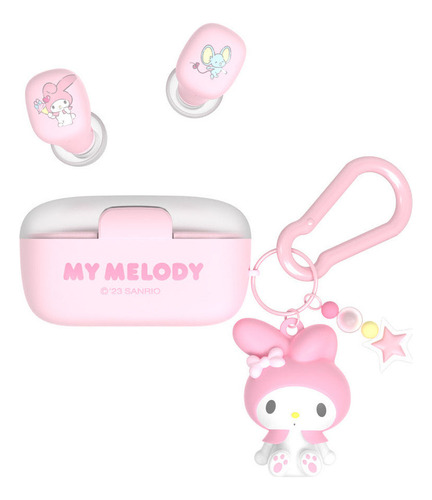 Audífonos Bluetooth Sanrio Kuromi My Melody