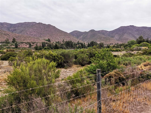 Terreno En Venta En Vicuña, Sector El Molle.