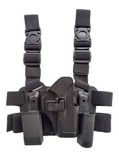 Piernera Holster Pistola Glock 17 Con Aditamentos + Regalo