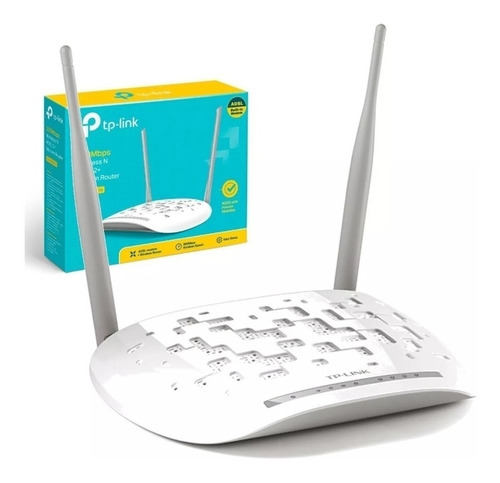 Módem Router Aba Cantv Tp-link Td-w8961n Wi-fi Adsl2+ 300mbp