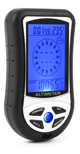 Barômetro Eletrônico Do Altímetro Lcd Compass Weather Foreca