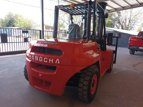 Autoelevador Hangcha Ic Forklift 7 Tn Tt Uñas 2400 Mm