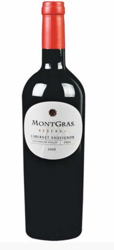 Vinho Montgras, Reserva Cabernet Sauvignon 750ml - Cx 3 Unid