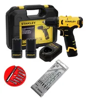 Comprar Parafusadeira 3\u002F8 12v Scd10d2k Stanley 2bat 2ah + Bit Brocas