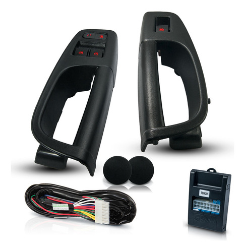 Kit Vidro Eletrico Gol G7 Voyage 4 Porta Completo Inteligent