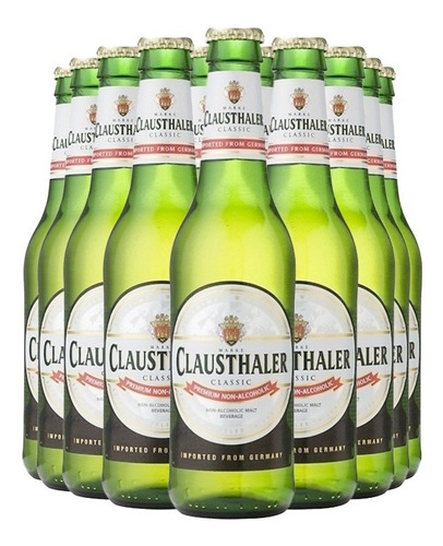 Promo Cerveza Clausthaler Botella 330 Ml X24