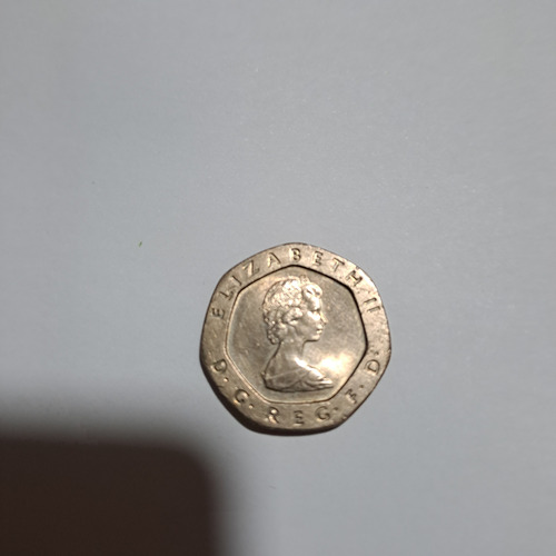 Moneda 20 Pence 1982 Elizabeth