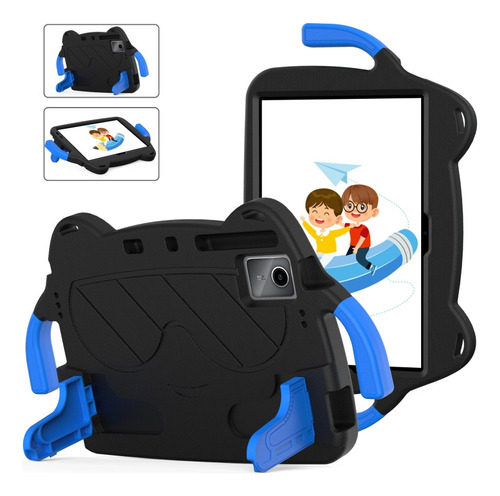 Funda Eva Negra Azul Para Lenovo Xiaoxin Pad 2024/tab M11