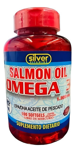 Omega 3 Salmon 1.300mg - L a $659