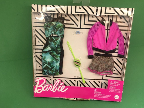 Barbie Fashion 2 Pack Linha 2020 Ginastica Vestido Esporte