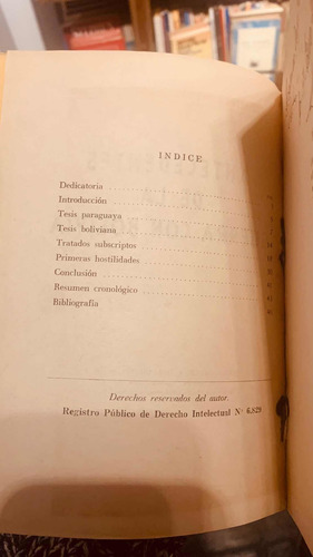 Antecedentes De La Guerra Del Paraguay Con Bolivia, Bejarano (Usado)