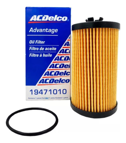 Filtro De Aceite Acdelco Sonic L4 1.8l 2012 A 2017